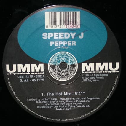 Speedy J - Pepper