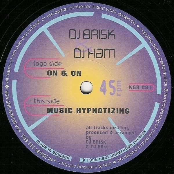 Brisk & Ham - On & On / Music Hypnotizing