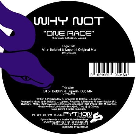 Why Not - One Race