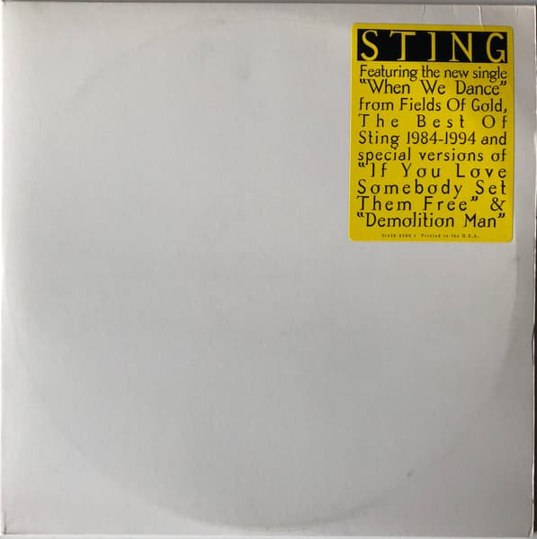 Sting - When We Dance / If You Love Somebody Set Them Free