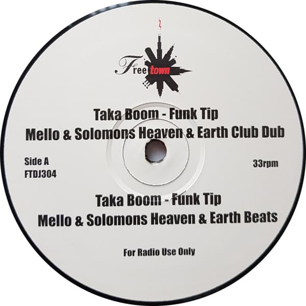 Taka Boom / Phillip Damien / Blankk Transit - Funk Tip / Sacrifice / Peace Touch