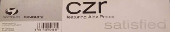 CZR Featuring Alex Peace - Satisfied