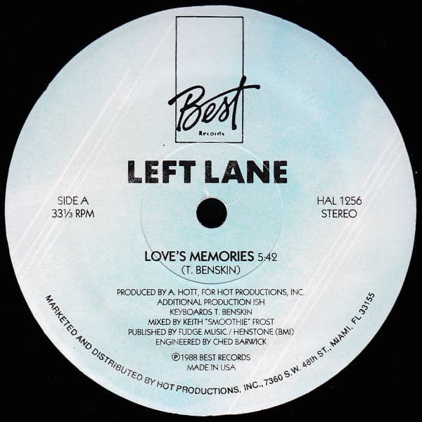 Left Lane - Love's Memories