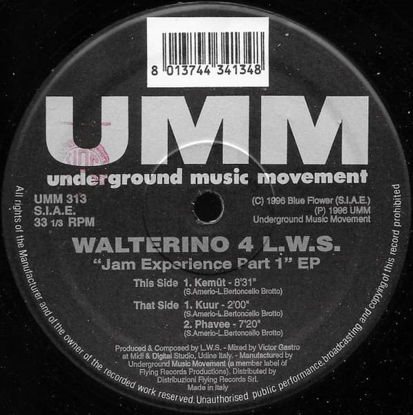 Walterino 4 L.W.S. - Jam Experience Part 1 EP