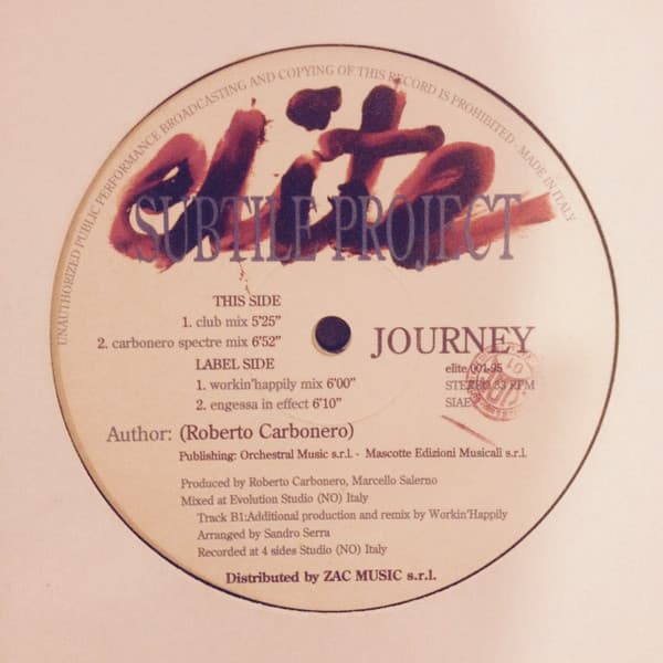 The Subtile Project - Journey