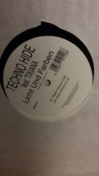 Techno Hide feat Tixiana - Licht Und Farben