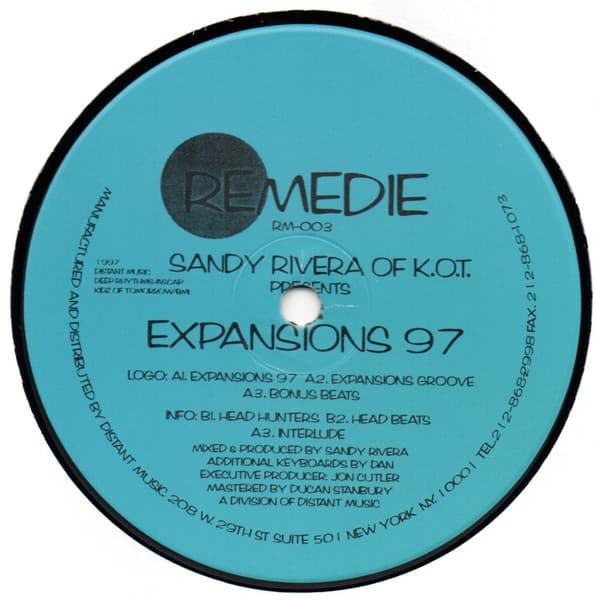 Sandy Rivera - Expansions 97