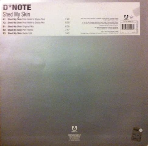 D*Note - Shed My Skin