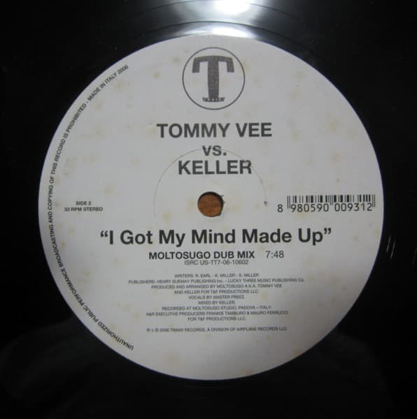 Tommy Vee vs. Keller - I Got My Mind Made Up