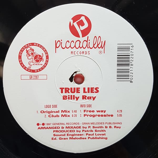 Billy Ray (13) - True Lies