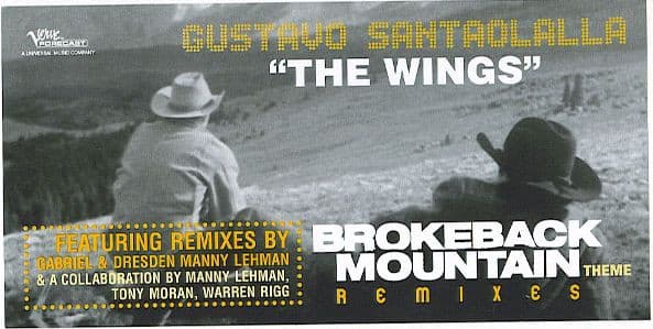 Gustavo Santaolalla - The Wings (Brokeback Mountain Theme) (Remixes)