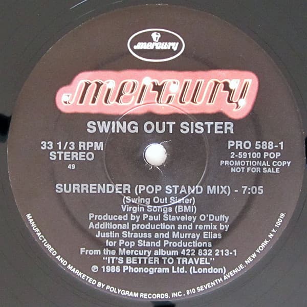 Swing Out Sister - Surrender (Pop Stand Mix)