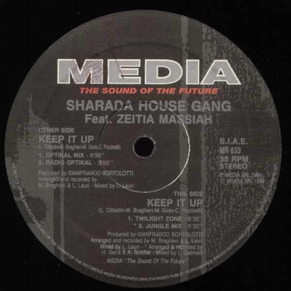 Sharada House Gang Feat. Zeeteah Massiah - Keep It Up