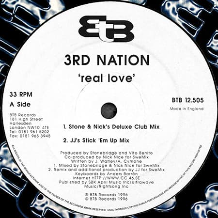 3rd Nation - Real Love