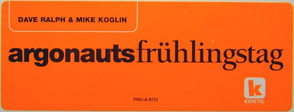 Argonauts - Frühlingstag