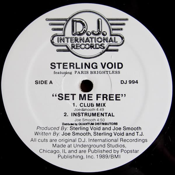 Sterling Void Featuring Paris Brightledge - Set Me Free
