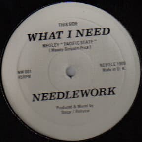 Needlework - What I Need (Medley Pacific State)