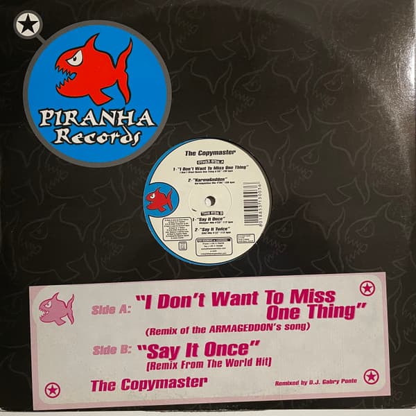 The Copymaster - I Don't Want To Miss One Thing
