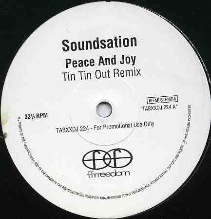 Soundsation - Peace And Joy