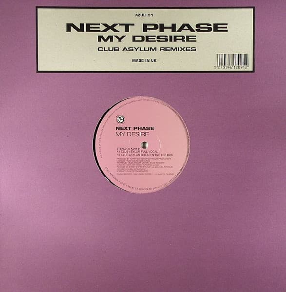 Next Phase - My Desire (Club Asylum Mixes)