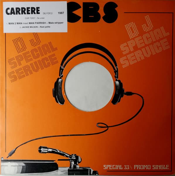Jackie Wilson / Man 2 Man Meet Man Parrish - Reet Petite / Male Stripper (Original U.S. Remix)