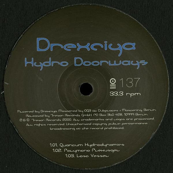 Drexciya - Hydro Doorways