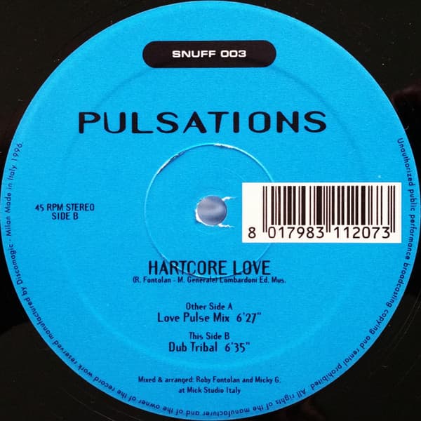 Pulsations - Hartcore Love
