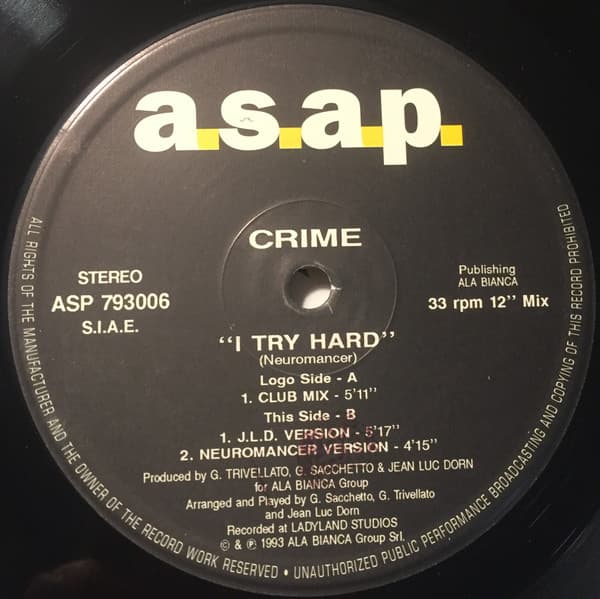 Crime (8) - I Try Hard