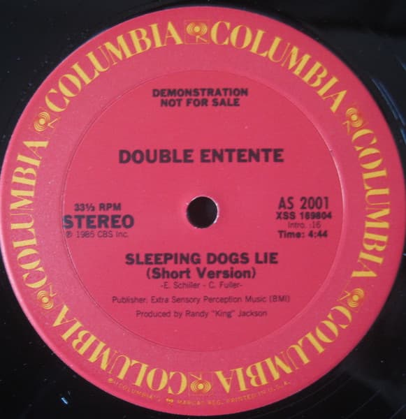 Double Entente - Sleeping Dogs Lie