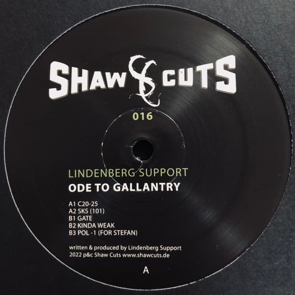 Lindenberg Support - Ode To Gallantry