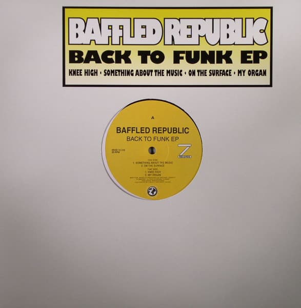 A Baffled Republic - Back To Funk EP