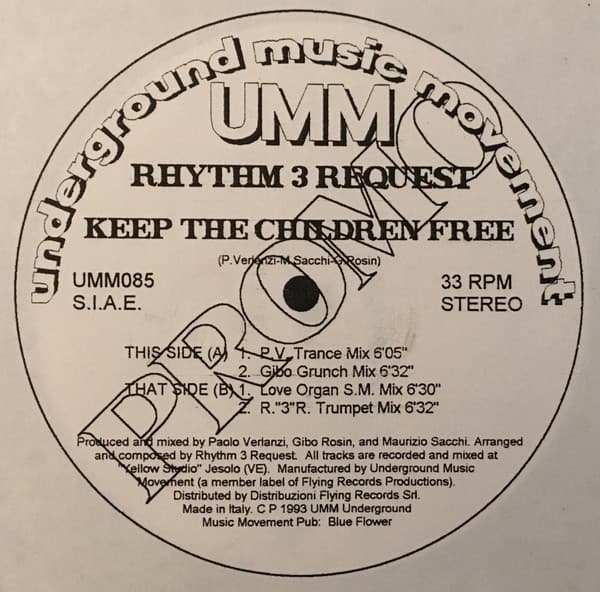 Rhythm 3 Request - Keep The Children Free