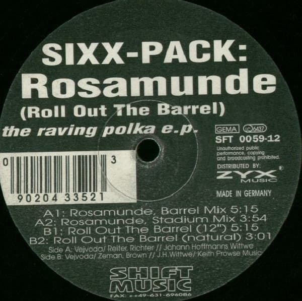 Sixx-Pack - The Raving Polka E.P.